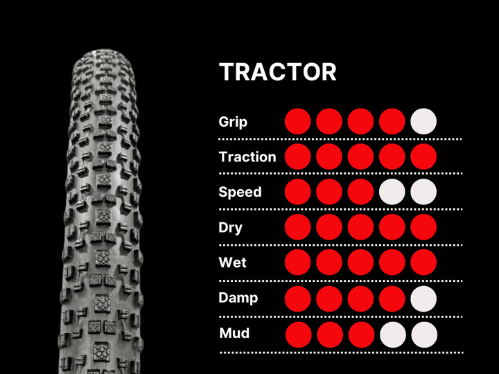 TRACTOR TLR 2C XC RACE 120TPI FRONT